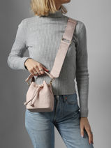 Cross Body Tas Samba Re Valentino Roze samba re VBS8ZG36-vue-porte